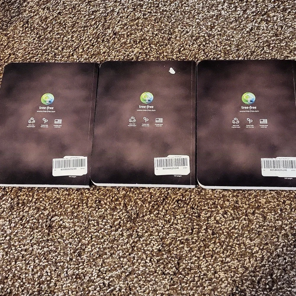 Tree Free Heart Design Notebooks